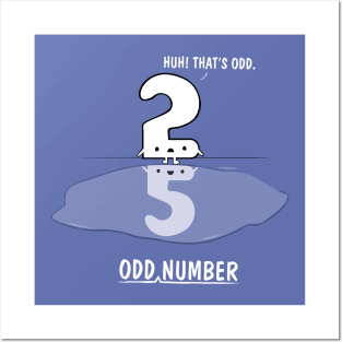 Odd Number Posters and Art